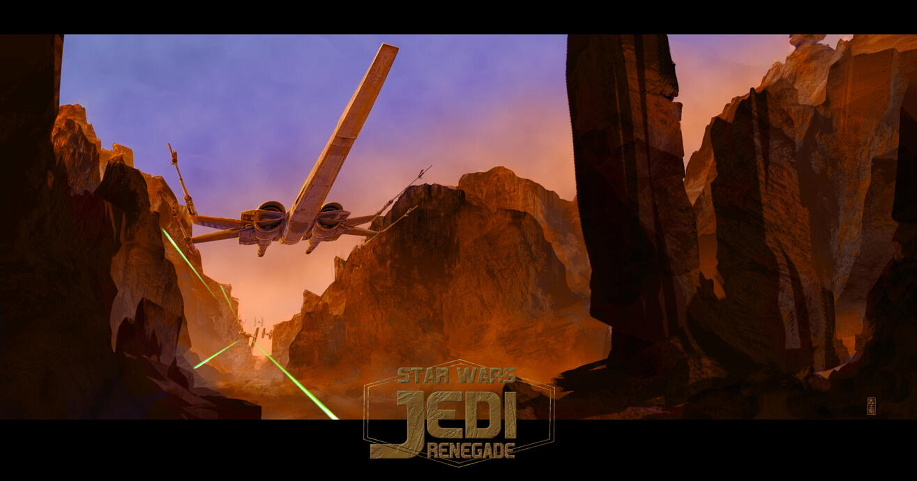 Canyon Dogfight - Star Wars Jedi Renegade